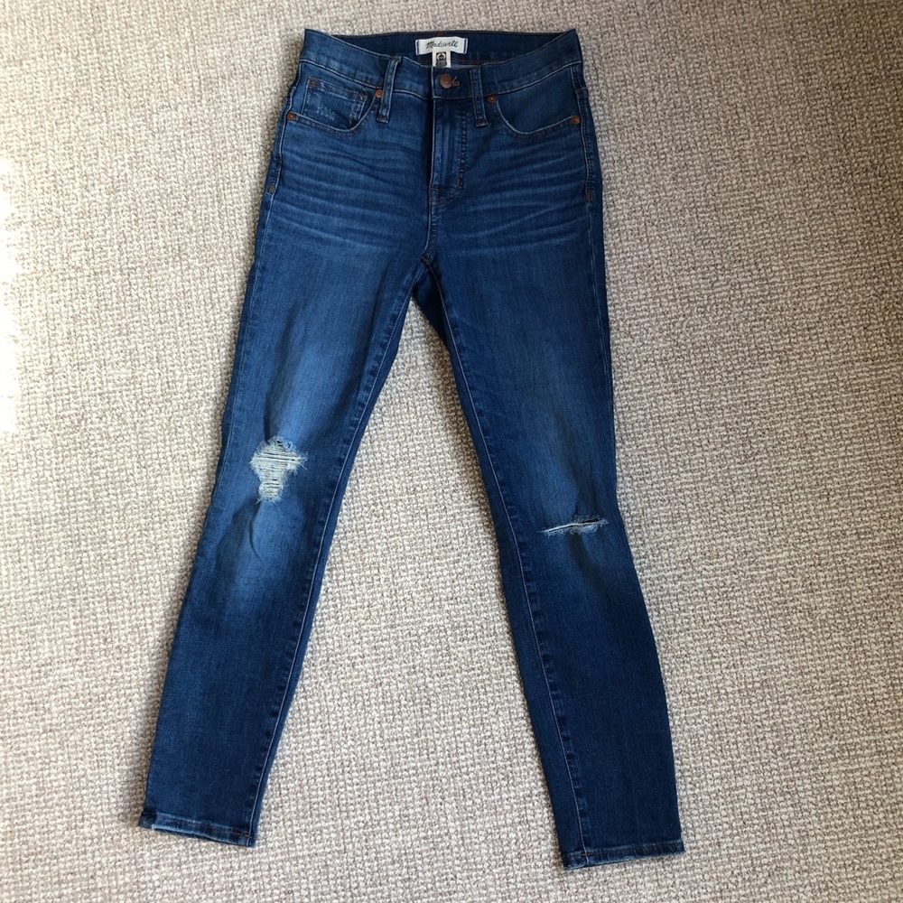 Madewell High Waisted Skinny Jeans